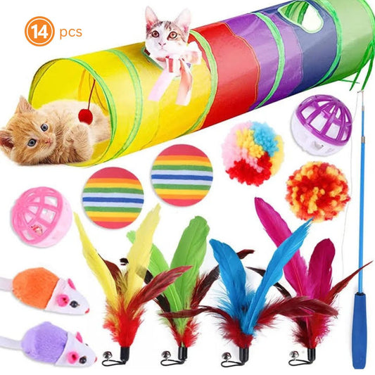 14 Pieces Cat Toys