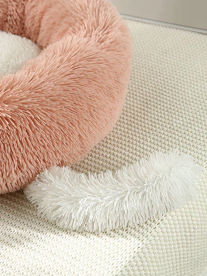 Plush Pet Bed w/ Ears and Tail